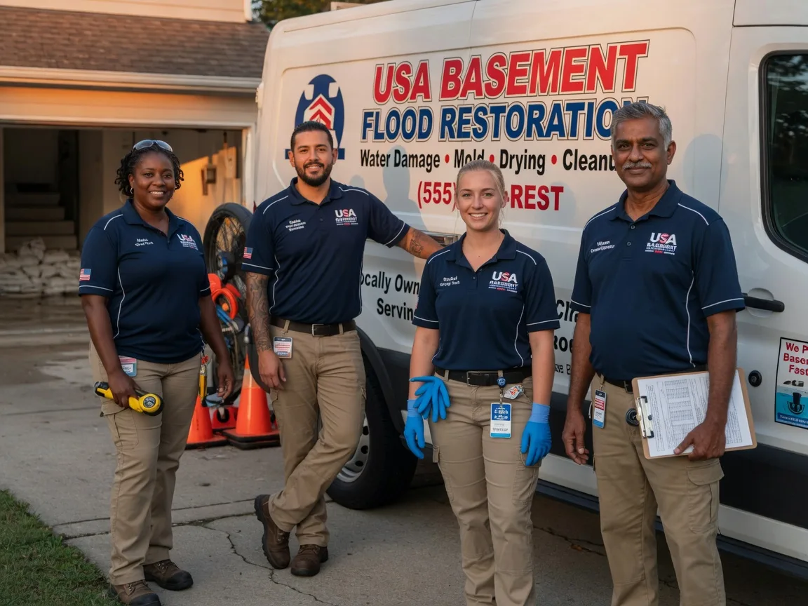 Basement Flood Cleanup company in Sondheimer, LA