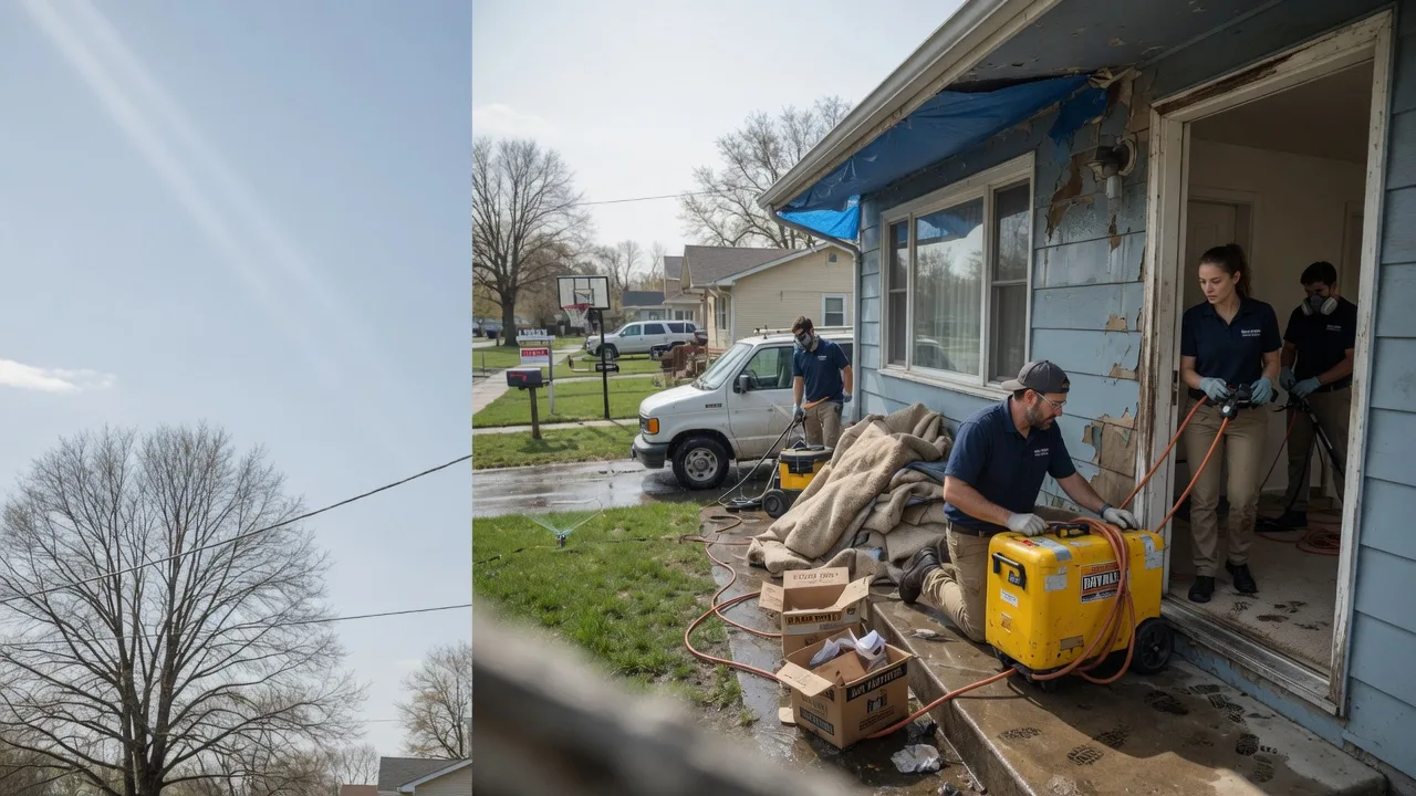 Basement Flood Cleanup in Sondheimer, LA near me